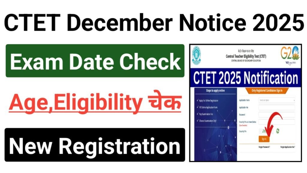 CTET December Notification 2025