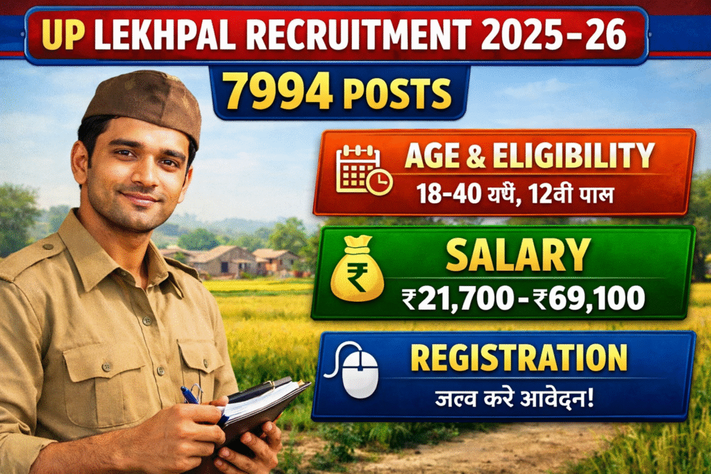 UP Lekhpal Recruitment 2025
