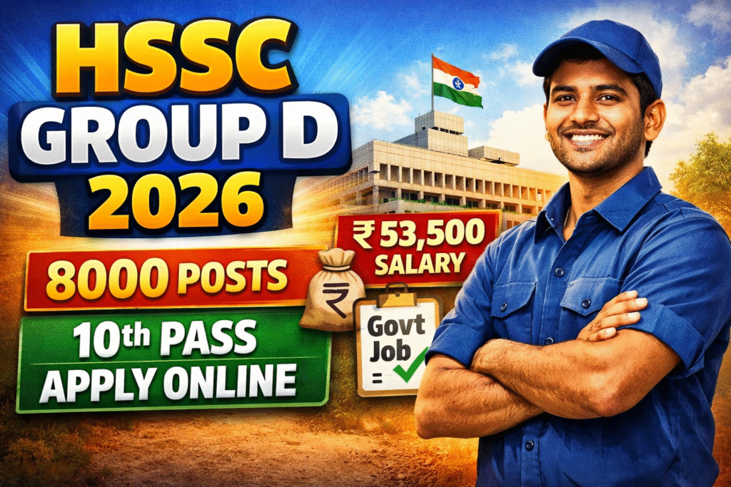 CET Group D Recruitment 2026