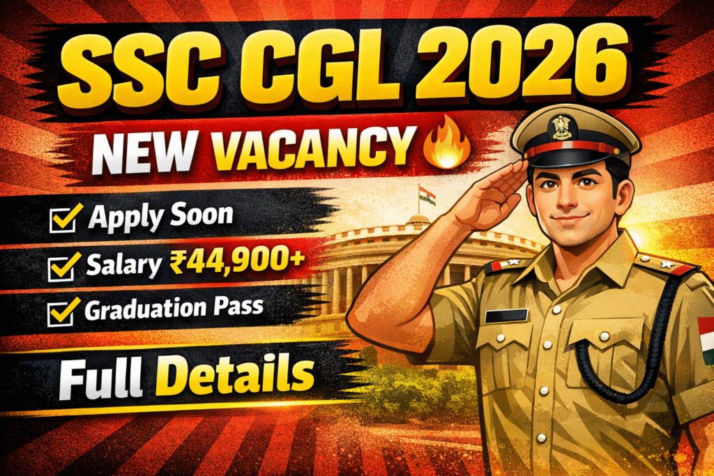 SSC CGL Notification 2026