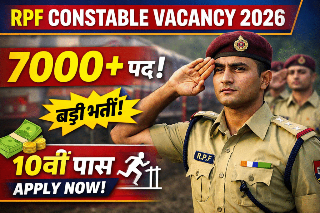 RPF Constable Vacancy 2026
