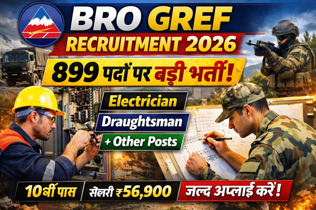 BRO GREF Recruitment 2026