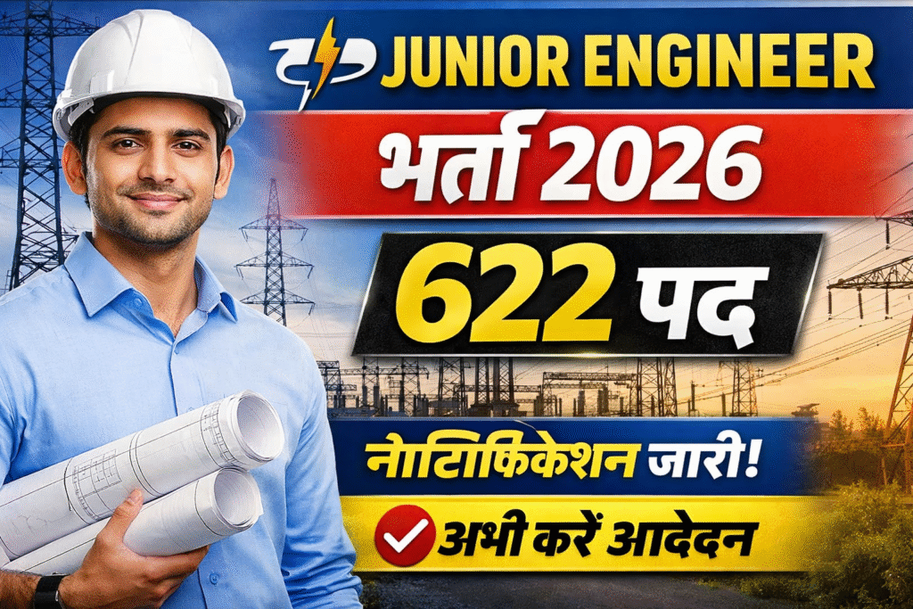 PSPCL Junior Engineer Recruitment 2026