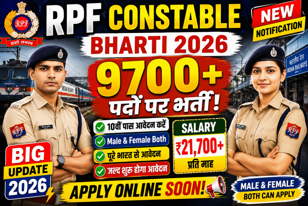 RPF Constable Recruitment 2026